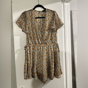 Floral Romper